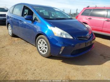  Salvage Toyota Prius v