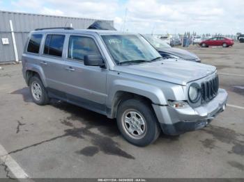  Salvage Jeep Patriot