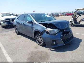  Salvage Toyota Corolla