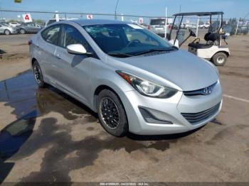  Salvage Hyundai ELANTRA