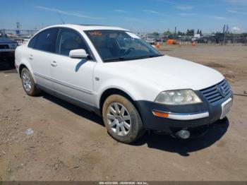  Salvage Volkswagen Passat