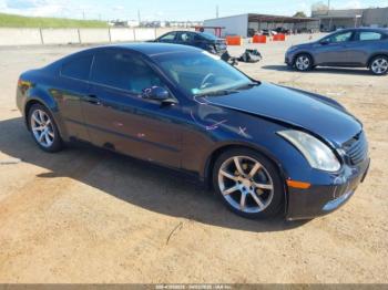  Salvage INFINITI G35