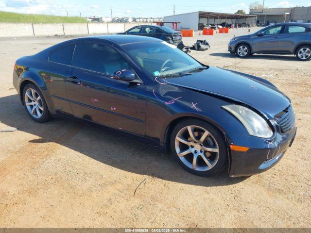  Salvage INFINITI G35