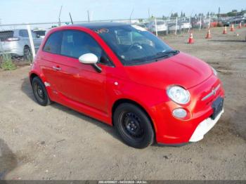  Salvage FIAT 500e