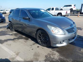  Salvage INFINITI G37