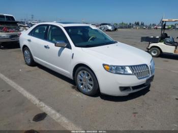  Salvage Lincoln MKZ