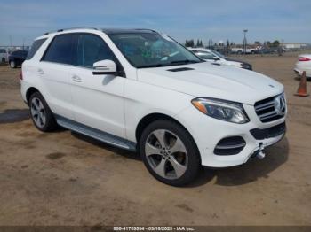  Salvage Mercedes-Benz GLE