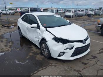  Salvage Toyota Corolla