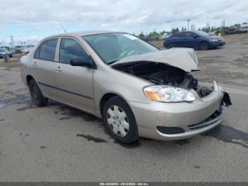  Salvage Toyota Corolla