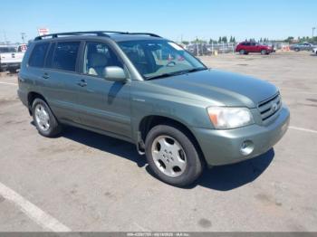  Salvage Toyota Highlander