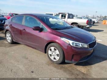  Salvage Kia Forte