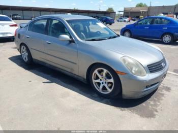  Salvage INFINITI G35