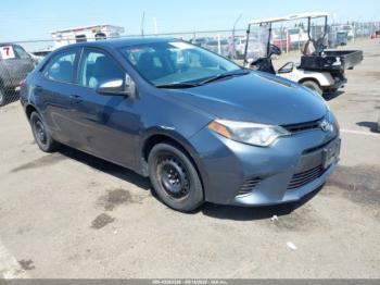  Salvage Toyota Corolla