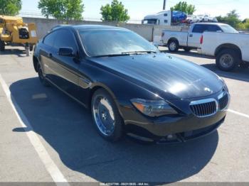  Salvage BMW 6 Series