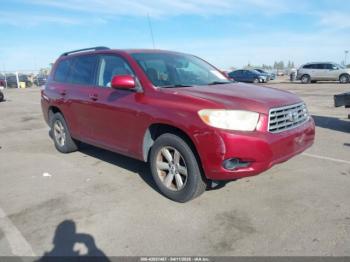  Salvage Toyota Highlander