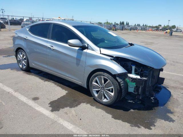  Salvage Hyundai ELANTRA