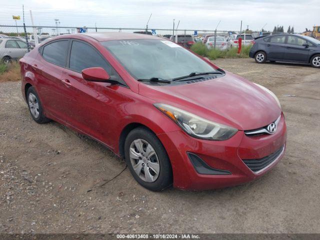  Salvage Hyundai ELANTRA