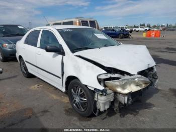  Salvage Toyota Corolla