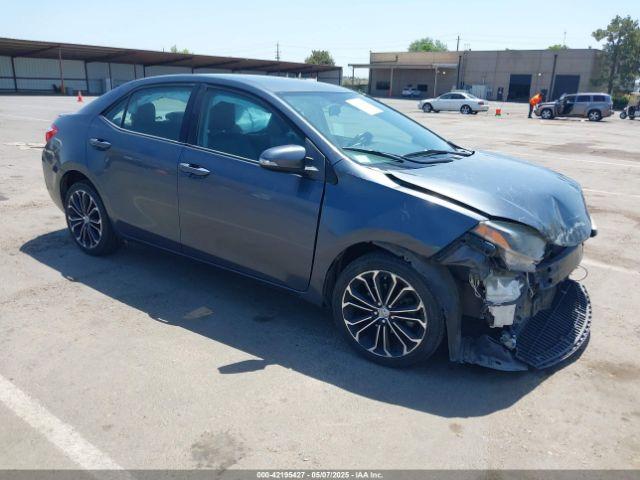  Salvage Toyota Corolla