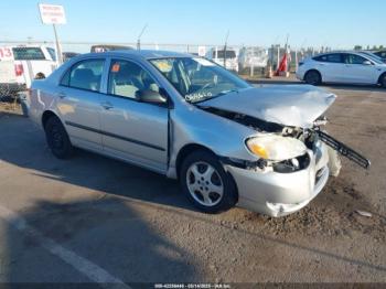  Salvage Toyota Corolla