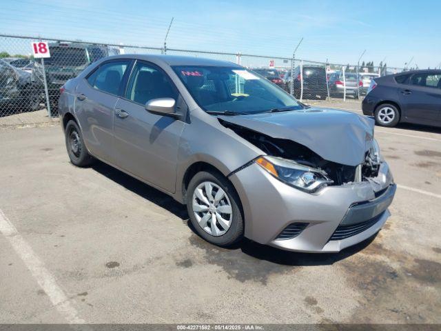  Salvage Toyota Corolla