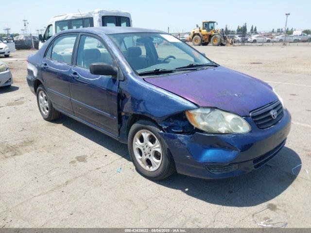  Salvage Toyota Corolla