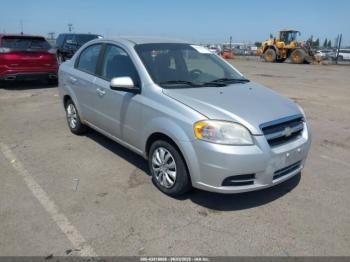  Salvage Chevrolet Aveo