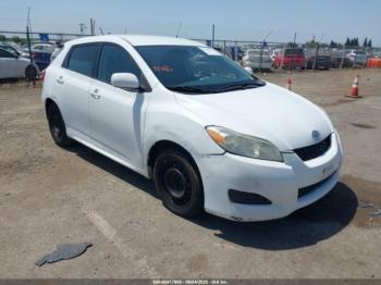  Salvage Toyota Matrix