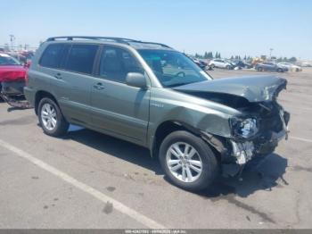  Salvage Toyota Highlander