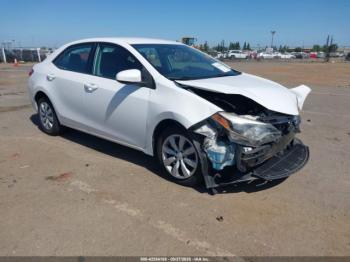  Salvage Toyota Corolla