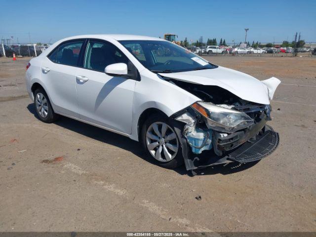  Salvage Toyota Corolla