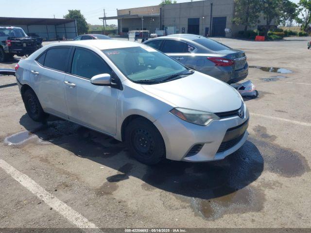  Salvage Toyota Corolla