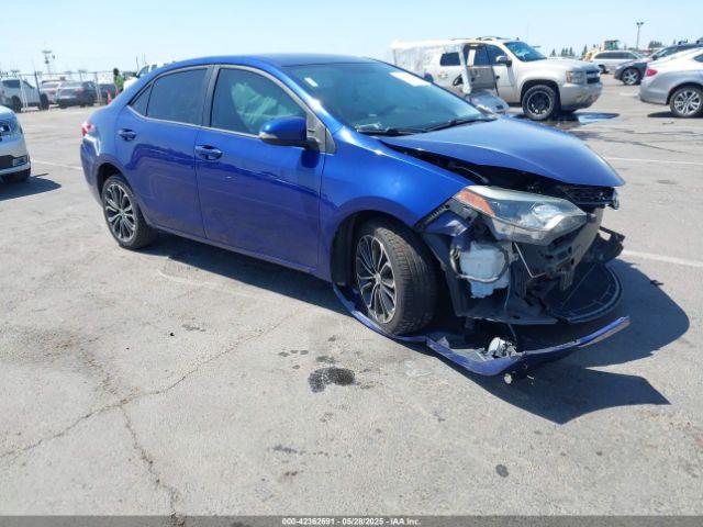  Salvage Toyota Corolla