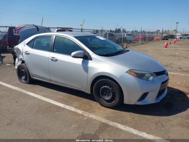  Salvage Toyota Corolla
