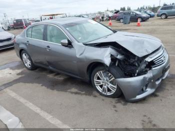  Salvage INFINITI G25