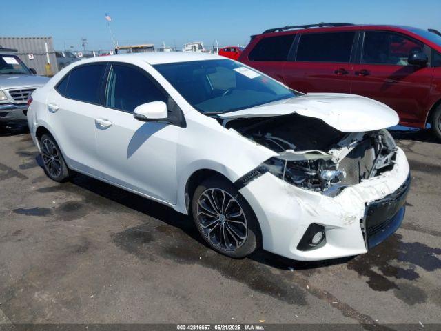  Salvage Toyota Corolla
