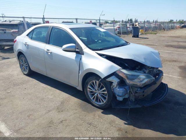  Salvage Toyota Corolla
