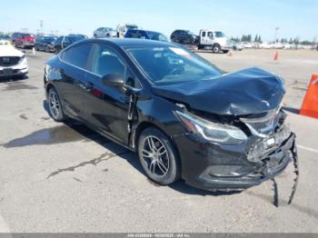  Salvage Chevrolet Cruze