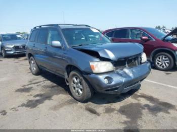  Salvage Toyota Highlander