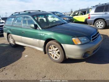  Salvage Subaru Outback
