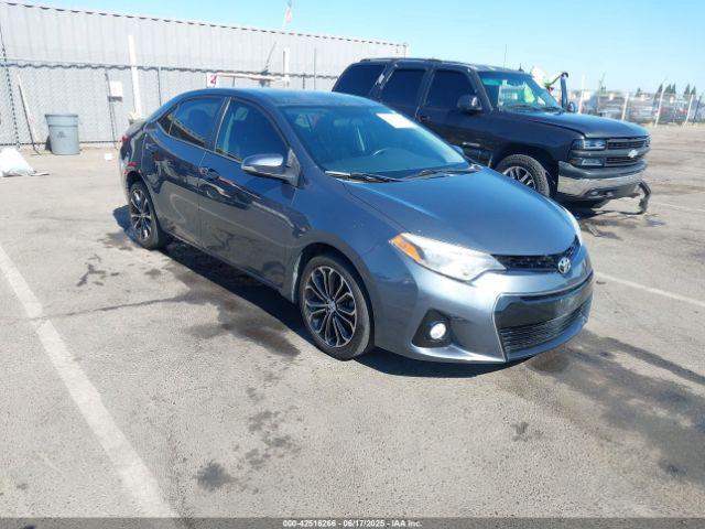 Salvage Toyota Corolla