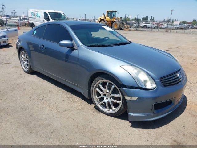  Salvage INFINITI G35