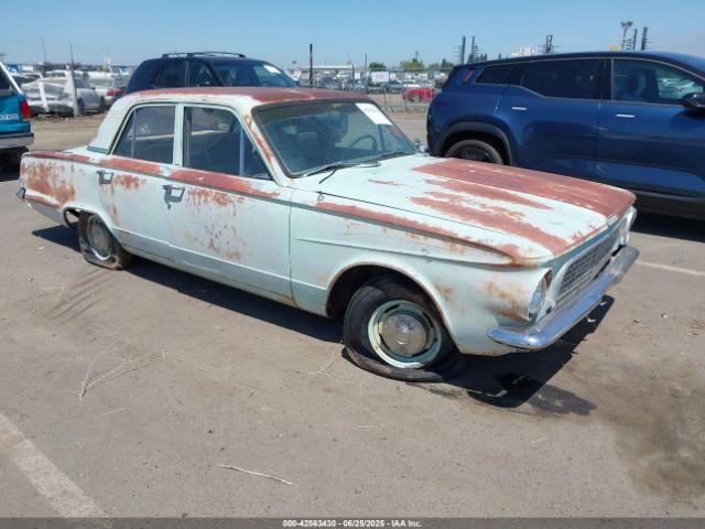  Salvage Plymouth Valiant