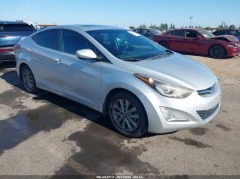  Salvage Hyundai ELANTRA