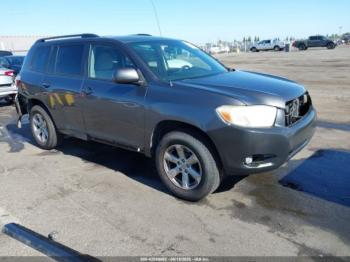  Salvage Toyota Highlander