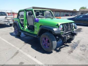  Salvage Jeep Wrangler