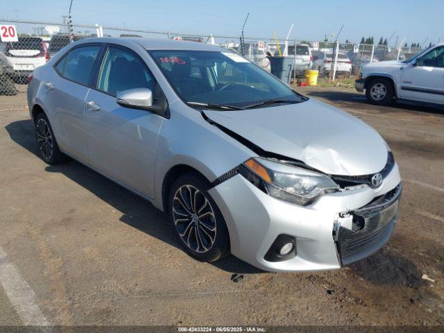 Salvage Toyota Corolla