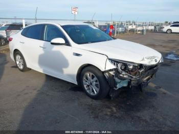  Salvage Kia Optima
