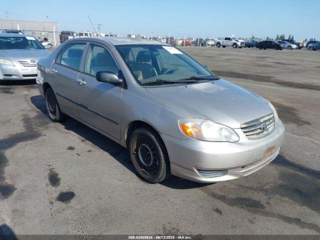  Salvage Toyota Corolla