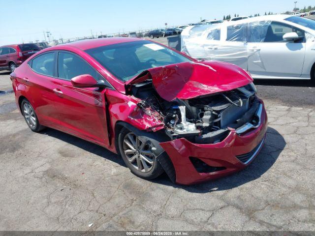  Salvage Hyundai ELANTRA